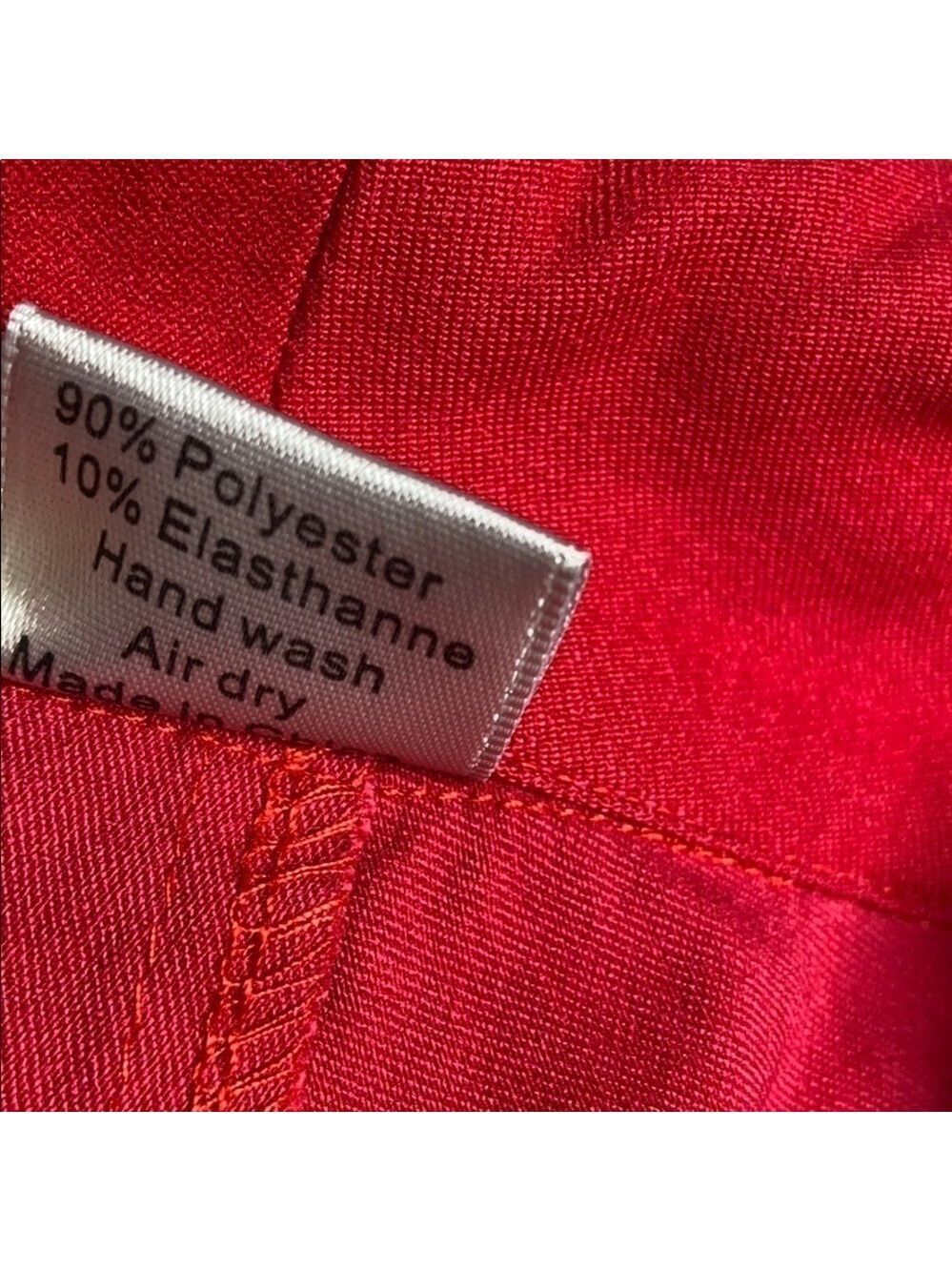 BRACHA - Red Front Zip Jacket - Picture 2 of 8
